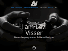 Tablet Screenshot of levivisser.nl